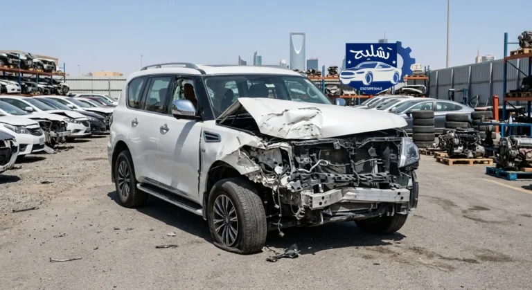 تشليح سيارة تضرر الشاصي